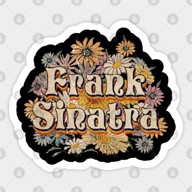 Personalized Sinatra Name Birthday Frank 70s 80s 90s Styles Sticker by Friday The 13th